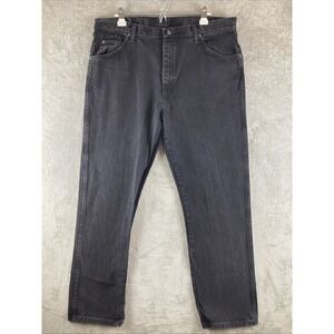 Wrangler Premium Quality‎ Black Jeans Men's Sz 40x32 Regular Fit 96501CB